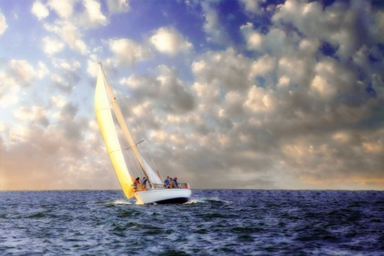 Picture of SAILING AT SUNRISE I