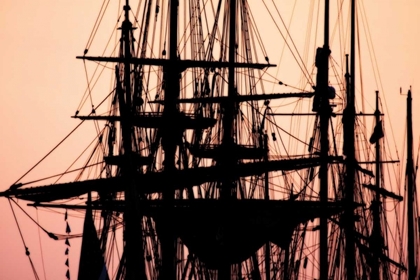 Picture of TALL SHIPS AT SUNSET I