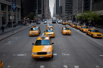 Picture of NYC TAXI CABS