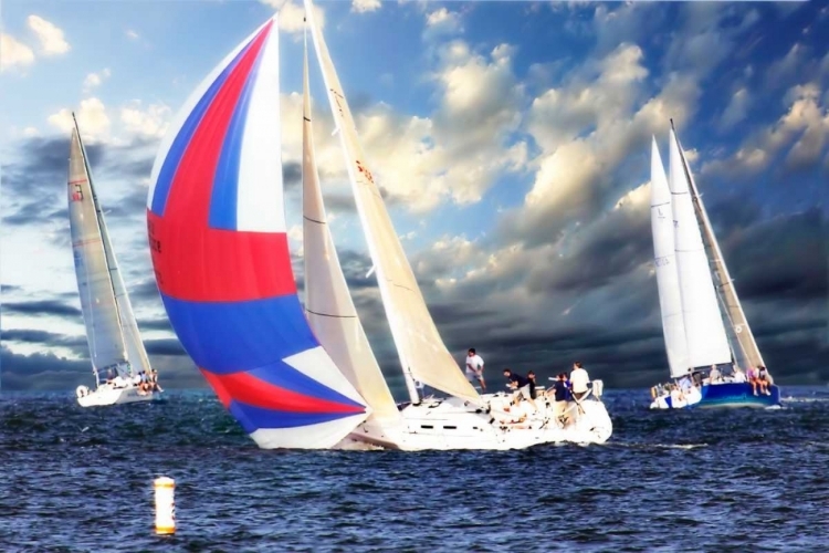 Picture of SAILING AT SUNSET II