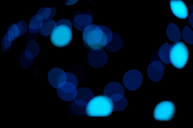 Picture of BLUE BOKEH II