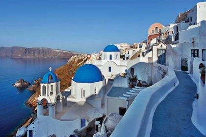 Picture of BLUE DOMES AND WALKWAY