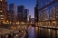 Picture of CHICAGO RIVER DUSK II
