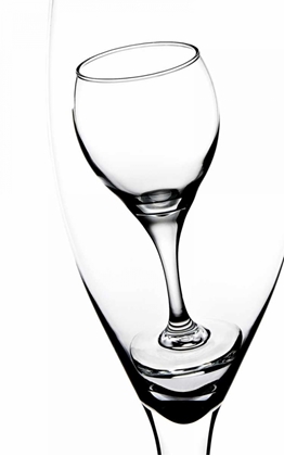 Picture of GRAPHIC WINE GLASSES