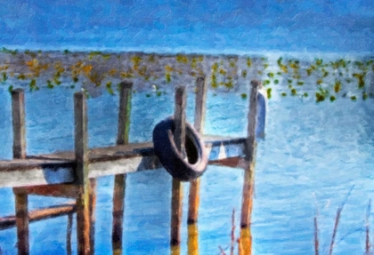 Picture of BOAT DOCK PASTEL