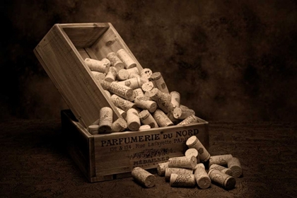 Picture of WINE CORKS STILL LIFE I