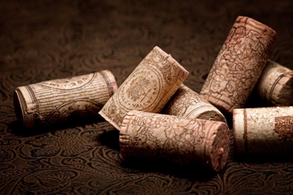 Picture of WINE CORKS STILL LIFE III