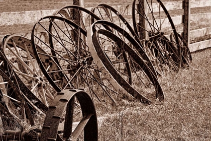 Picture of ANTIQUE WAGON WHEELS II