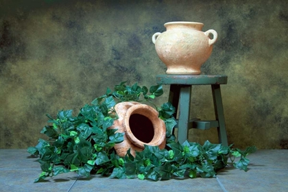 Picture of POTTERY WITH IVY I