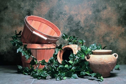 Picture of POTTERY WITH IVY II