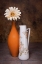 Picture of ORANGE VASE WITH PITCHER I