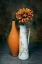 Picture of ORANGE VASE WITH PITCHER III