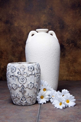 Picture of VASES WITH DAISIES I