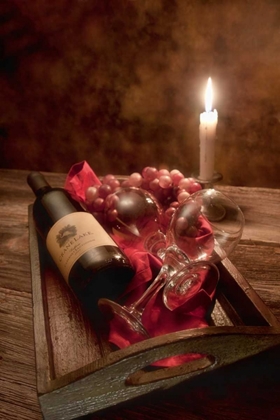 Picture of WINE BY CANDLELIGHT I