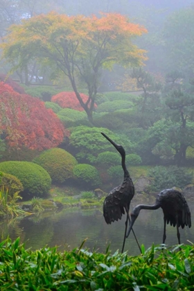 Picture of GARDENS IN THE FOG I