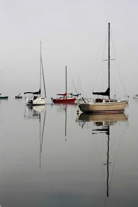 Picture of RED SAILBOAT I