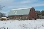 Picture of RED BARN IN WINTER