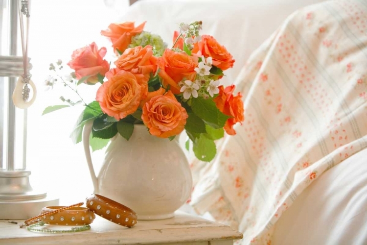 Picture of ORANGE ROSES I