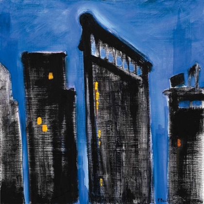 Picture of BLUE CITYSCAPE