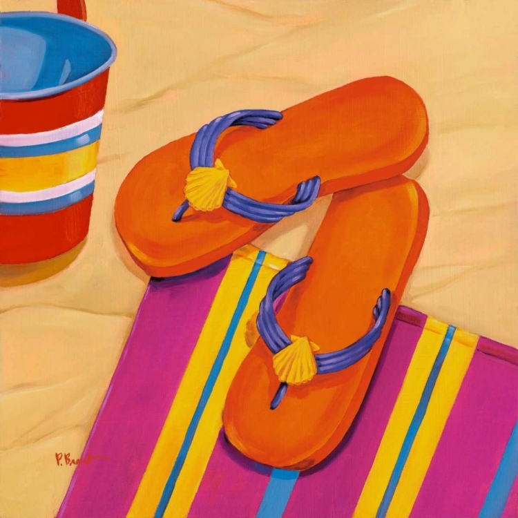 Picture of ORANGE FLIP FLOPS