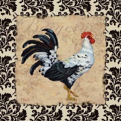 Picture of BERGERAC ROOSTER BLACK I