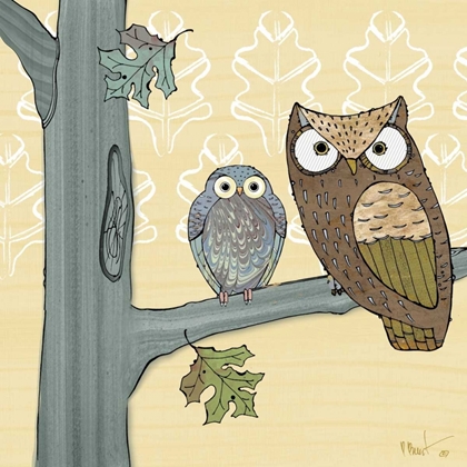 Picture of PASTEL OWLS IV