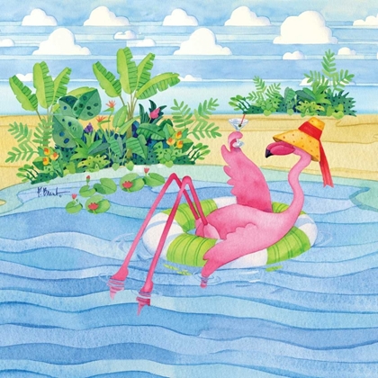 Picture of MARTINI FLOAT FLAMINGO