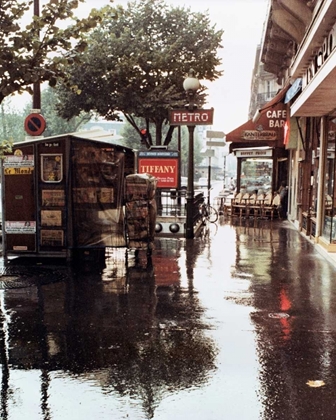 Picture of SIDEWALK IN RAIN