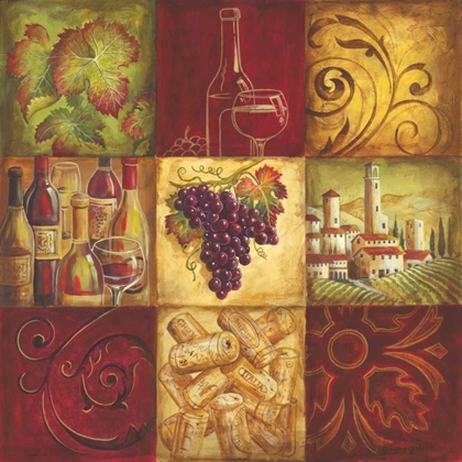 Picture of TUSCAN WINE II