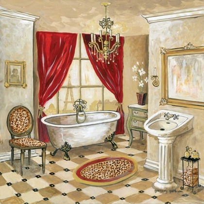 Picture of LEOPARD PARISIAN BATH