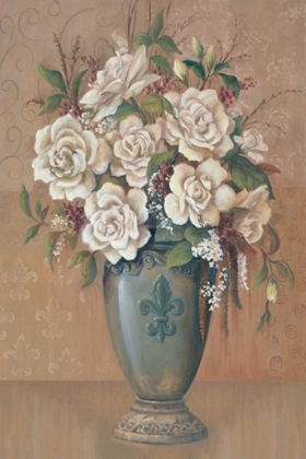 Picture of COURTLY ROSES I