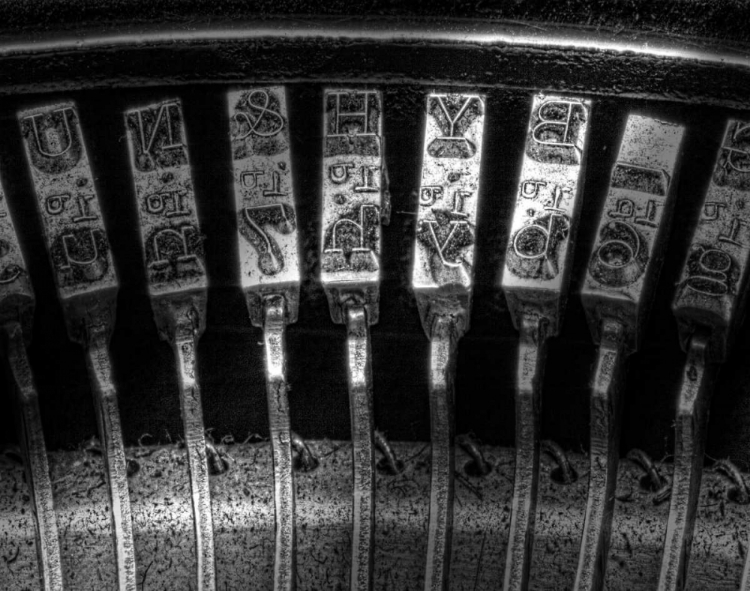 Picture of TYPEWRITER KEYS