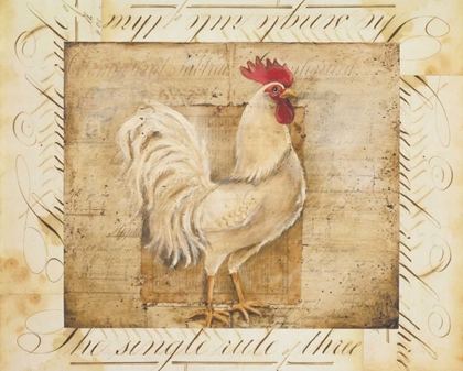 Picture of RUSTIC FARMHOUSE ROOSTER I