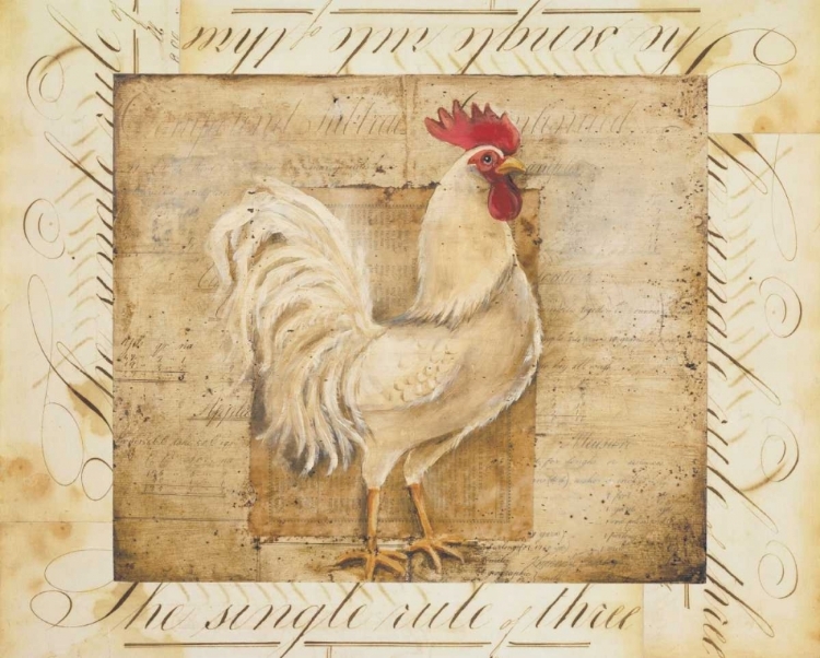 Picture of RUSTIC FARMHOUSE ROOSTER I