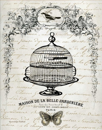 Picture of FRENCH BIRDCAGE I