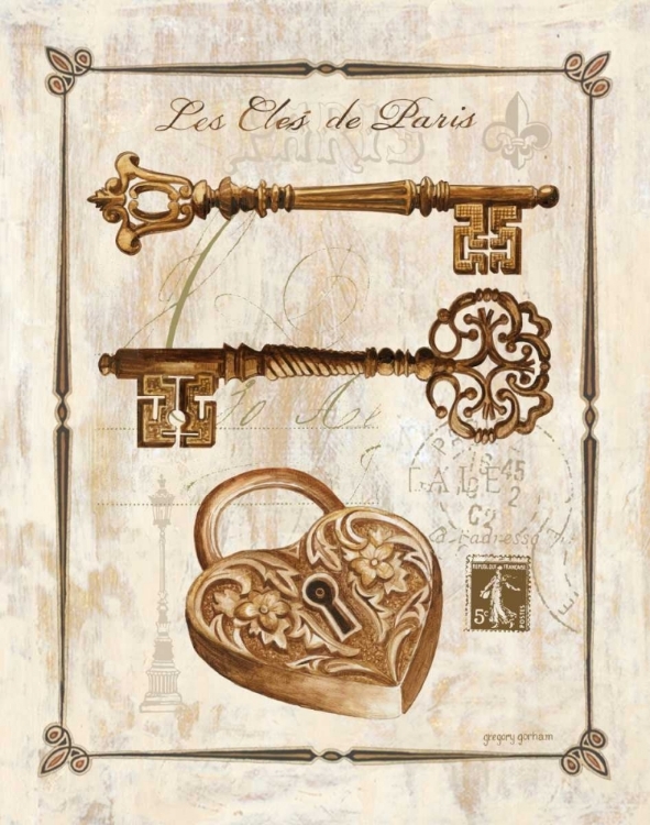 Picture of KEYS TO PARIS II