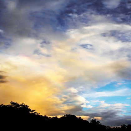 Picture of RAINBOW CLOUD SQ. I