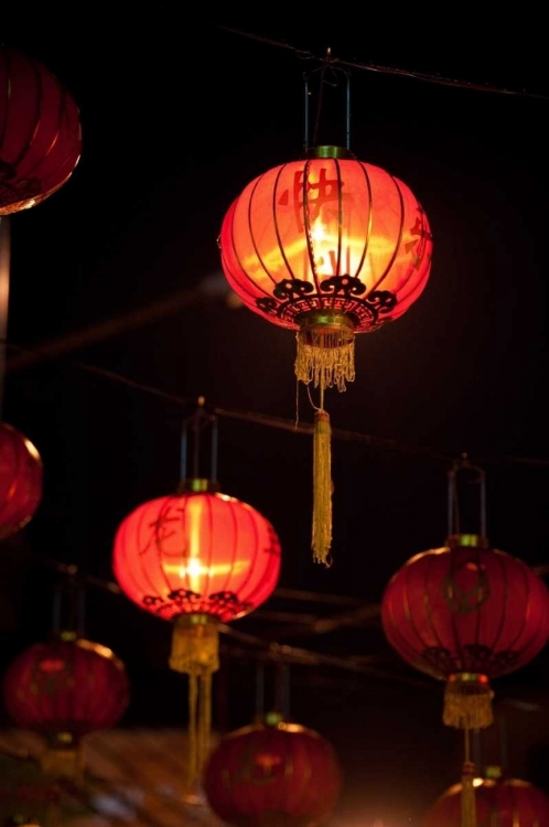 Picture of CHINESE LANTERNS II