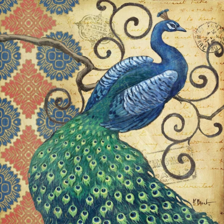 Picture of PEACOCKS SPLENDOR I