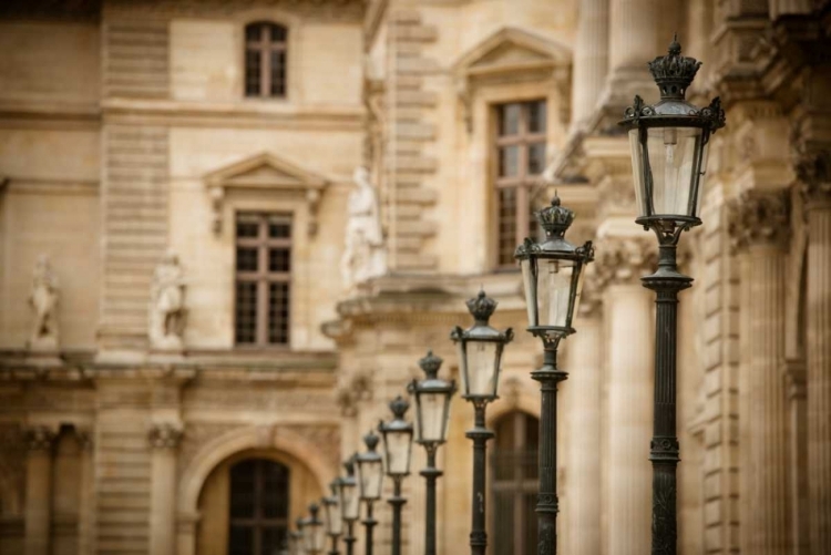 Picture of LOUVRE LAMPPOSTS II