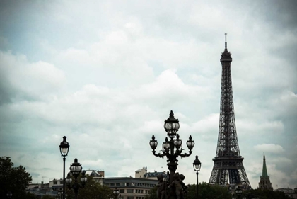 Picture of LAMPPOSTS AND THE EIFFEL TOWER