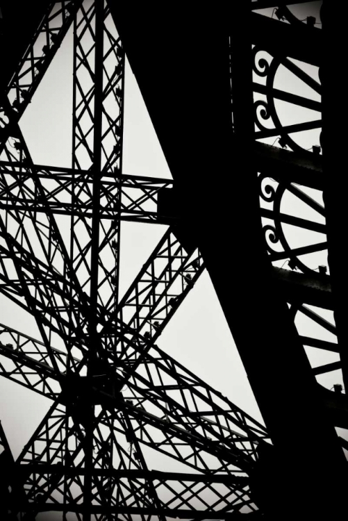 Picture of EIFFEL TOWER LATTICEWORK II