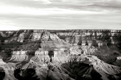 Picture of GRAND CANYON DAWN I BW