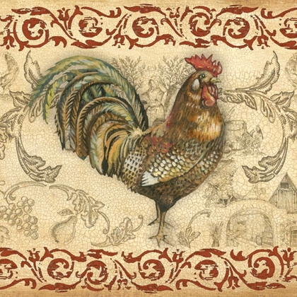Picture of TOILE ROOSTER III