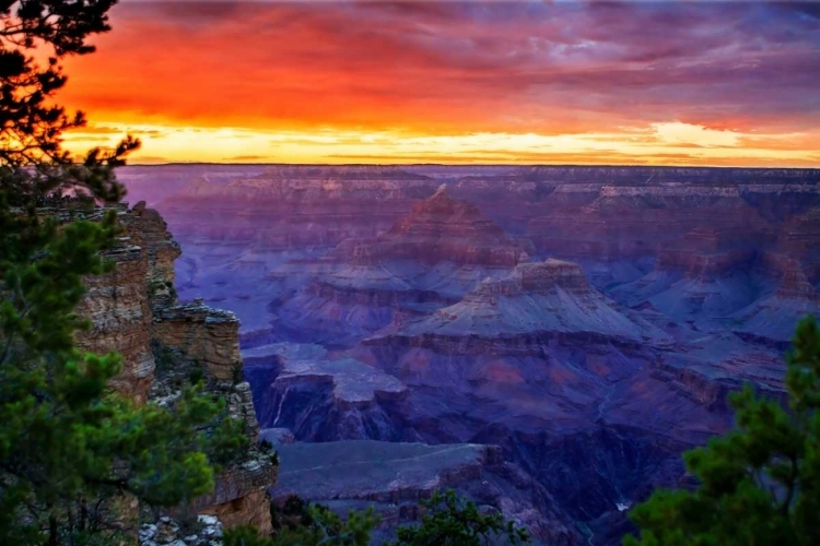 Picture of FIERY SKY I