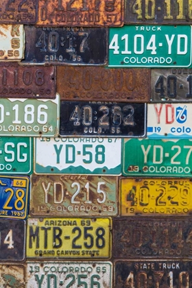 Picture of LICENSE PLATES I