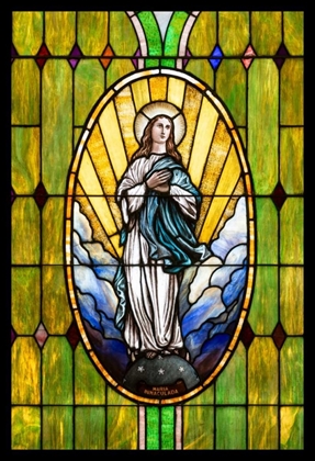 Picture of STAINED GLASS I