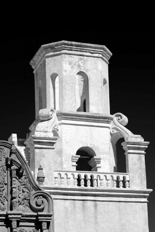 Picture of UNFINISHED BELL TOWER BW