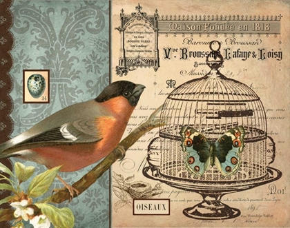 Picture of BIRD AND CAGE I