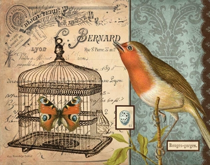 Picture of BIRD AND CAGE II